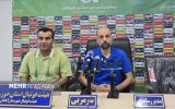 نویدکیا: از تساوی بدون گل مقابل نفت آبادان راضی نیستیم