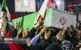 پیکر مطهر شهید «علی فیاضی» در گلشهر تشییع و خاکسپاری شد
